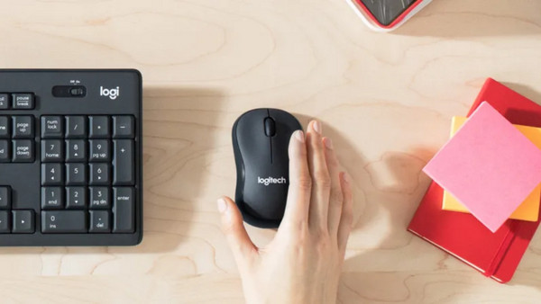 Logitech M220 Silent Ασύρματο Ποντίκι Dark Grey: Ποιοτική κατασκευή & συμβατότητα