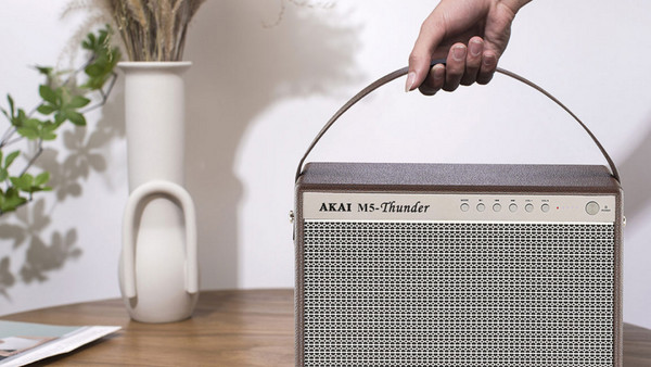 Akai M5-Thunder Ηχείο Bluetooth 30W Καφέ: Κομψή συσκευή