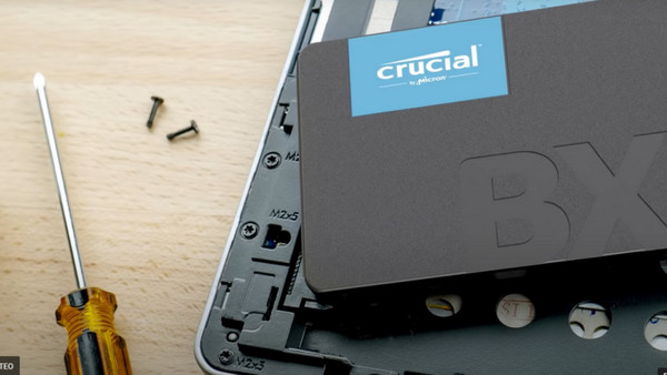 Crucial BX500 SSD 2TB 2.5" Sata 3: Εγκατάσταση και σε laptop