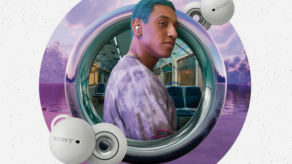 Sony LinkBuds Ακουστικά Bluetooth Earbud White: Τεχνολογία Precise Voice Pickup