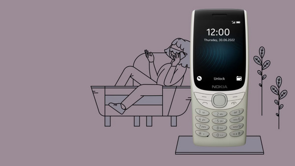 Nokia 8210 4G: Κλασσικό design