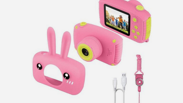 X500 Rabbit Pink: Έχει επαναφορτιζόμενη μπαταρία & υποστηρίζει μέσο αποθήκευσης