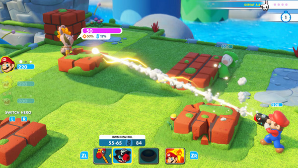 Mario + Rabbids Kingdom Battle Nintendo Switch: Solo & Co-op