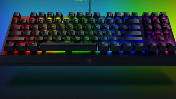 Razer BlackWidow V3 Μηχανικό Gaming Πληκτρολόγιο TenKeyLess με Razer Green Διακόπτες RGB Black: Razer Green Mechanical Switches