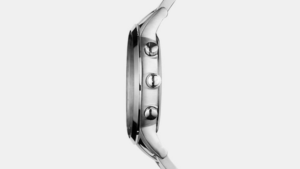 Emporio Armani Ανδρικό Ρολόι Χρονογράφος με Ασημί Μεταλλικό Μπρασελέ AR2448: Υπέροχη εμφάνιση