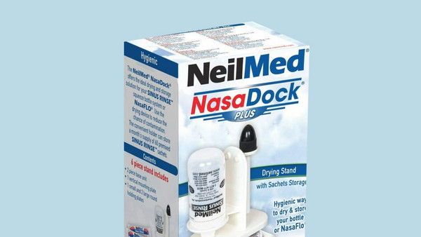 NeilMed Nasa Dock Plus Drying Stand: Περιεχόμενα συσκευασίας