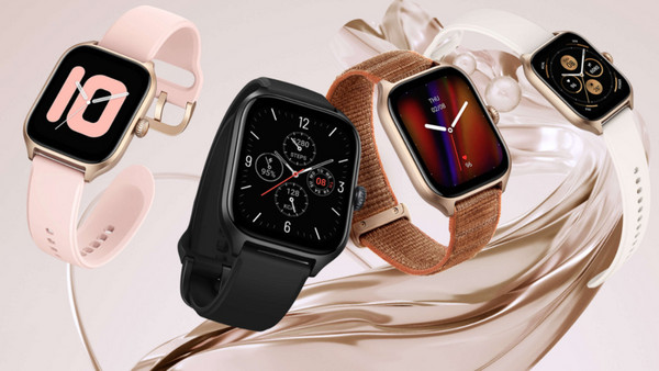 Amazfit GTS 4 Infinite Black: Ποικιλία αθλητικών λειτουργιών & λήψη ειδοποιήσεων