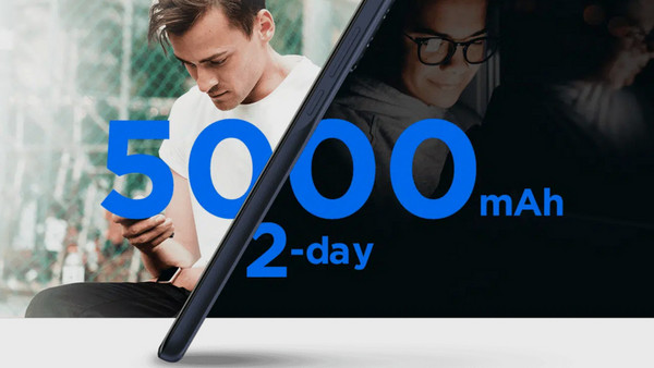 TCL 30E 3GB 64GB: Μπαταρία 5000mAh