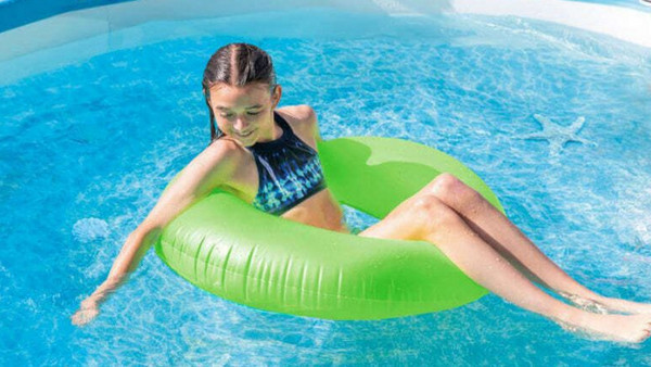 Intex Beachside Metal Frame 28208 Πισίνα Πλαστική με Μεταλλικό Σκελετό & Αντλία Φίλτρου Φ305x76cm: Μία εναλλακτική λύση για τη ζέστη