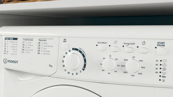 Indesit EWC 71252 W EE N Πλυντήριο Ρούχων 7kg 1200 Στροφών: Με καινοτόμο αισθητήρα & πρόγραμμα για ανάμεικτα χρωματιστά