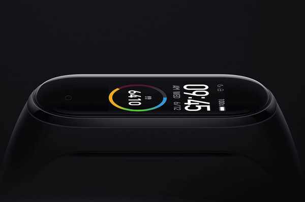 Xiaomi Mi Band 4 Wine Red: Οθόνη-σχεδιασμός