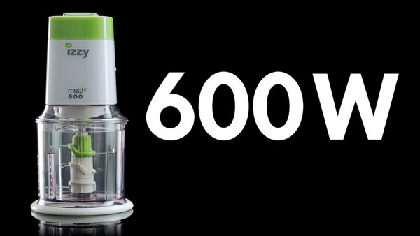 Izzy Multi+ 600 C-5160 Πολυκόπτης 600W 600ml: Εγγύηση Izzy