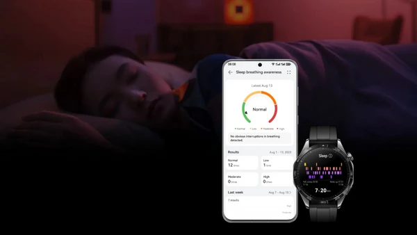 Huawei Watch GT 4 41mm Leather White: Παρακολούθηση ύπνου