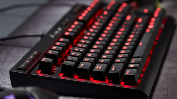 Corsair K63 Wired Μηχανικό Gaming Πληκτρολόγιο TenKeyLess με Cherry MX Red Διακόπτες Black: Cherry MX Red Switches