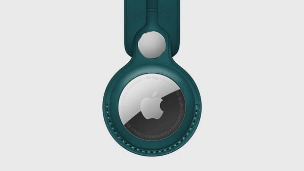Apple AirTag Leather Loop Baltic Blue: Κομψό & ανθεκτικό