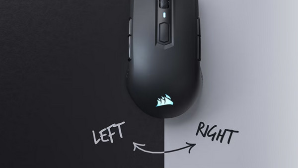 Corsair M55 Pro Ενσύρματο Gaming Ποντίκι RGB 8000 DPI Black: Διακόπτες Omron
