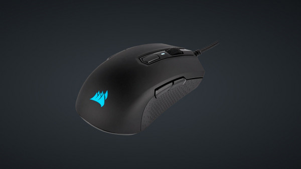 Corsair M55 Pro Ενσύρματο Gaming Ποντίκι RGB 8000 DPI Black: Οπτικός αισθητήρας ακριβείας