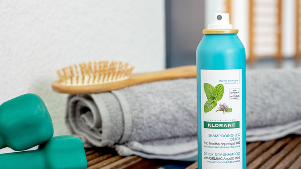 Klorane Aquatic Mint Detox Dry Shampoo 150ml: Τονωτικό & αναζωογονητικό για τα μαλλιά σου