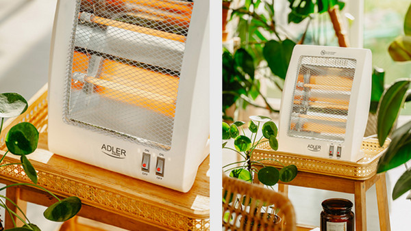 Adler AD7709 Σόμπα Αλογόνου 800W: Προστατευτική & με εύκολη χρήση
