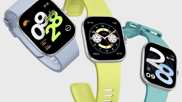 Xiaomi Redmi Watch 4 Silver Gray: Οθόνη & προσόψεις