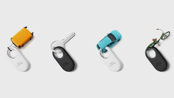 Samsung Galaxy SmartTag2 Anti-Lost Tracker Google Find My Device White 1 Pack: SmartThings Station