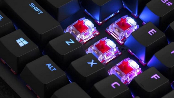 HyperX Alloy Origins Core Μηχανικό Gaming Πληκτρολόγιο TenKeyLess με HyperX Aqua Διακόπτες RGB Black: Εντυπωσιακός φωτισμός RGB
