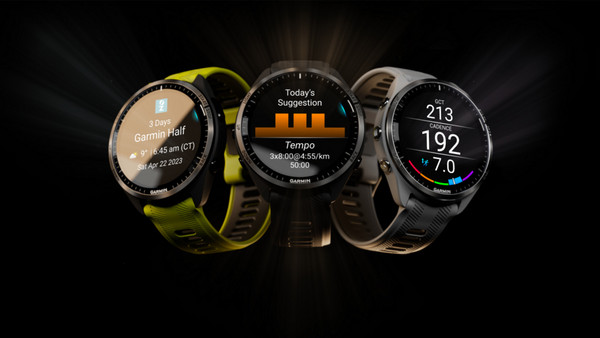 Garmin Forerunner 965 Whitestone Powder Grey: Ανθεκτικός Σχεδιασμός