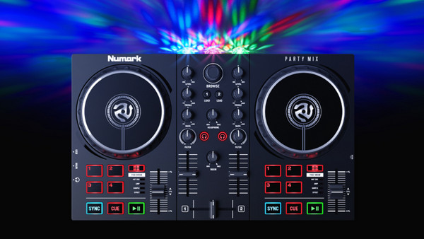 Numark Party Mix Mk-II DJ Controller με Οθόνη: Συμβατό με δημοφιλή λογισμικά DJ