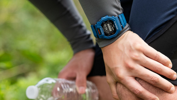 Casio G-Shock GBD-200-1 Black: Κουμπί φωτισμού & GPS
