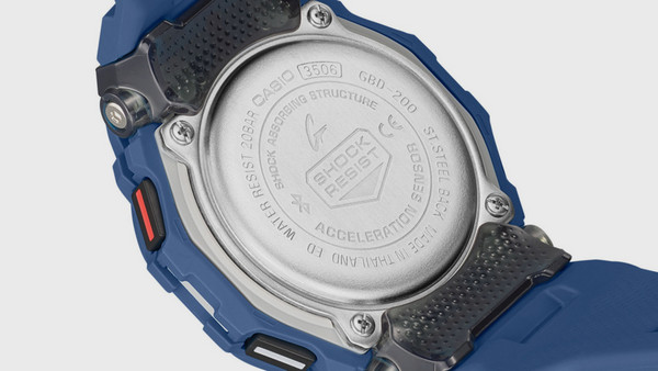 Casio G-Shock GBD-200-2 Blue: Χαρακτηριστικά