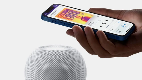 Apple HomePod mini White MY5H2D/A Smart Hub με Ηχείο Συμβατό με