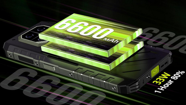 Ulefone Armor 22 8GB 256GB: Μπαταρία & φόρτιση