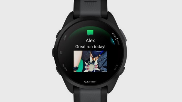Garmin Forerunner 165 Music Mist Gray / Whitestone: Ειδοποιήσεις & ανέπαφες πληρωμές