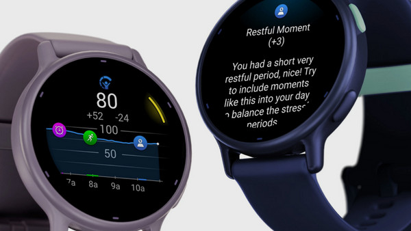 Garmin Vivoactive 5 Black / Slate: Λεπτομερή δεδομένα υγείας και ευεξίας