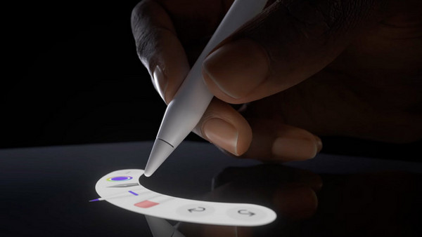 Apple Pencil Pro: Squeeze