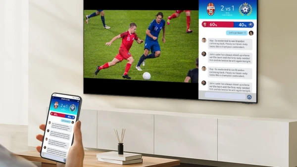 Samsung Neo QLED QE55QN85DBT Smart Τηλεόραση 55" 4K UHD Mini LED HDR: Όλα σε μία οθόνη