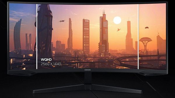 Samsung Odyssey G5 LC34G55TWWP Ultrawide VA HDR Curved Gaming Monitor 34" 3440x1440 QHD 165Hz 1ms: Ultrawide Curved Gaming