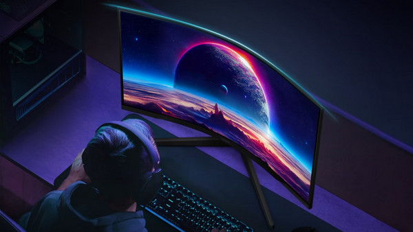 Samsung Odyssey G5 LS27CG552EU VA HDR Curved Gaming Monitor 27" 2560x1440 QHD 165Hz 1ms: Πάνελ VA