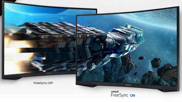 Samsung Odyssey G5 LS27CG552EU VA HDR Curved Gaming Monitor 27" 2560x1440 QHD 165Hz 1ms: Τεχνολογία AMD FreeSync Premium