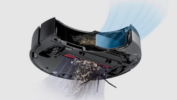 Roborock S5 Max Black: Πανίσχυρη και συνεχής αναρρόφηση
