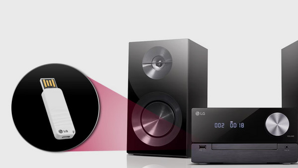 LG Micro CM2460 Ηχοσύστημα Hi-Fi 2.0 100W με CD / Digital Media Player και Bluetooth Black: Ποικιλία μουσικής