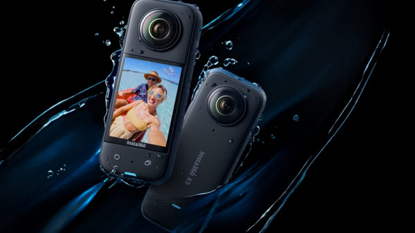 Insta360 ONE X3 Action Camera 5.7K 360° Υποβρύχια με WiFi και Οθόνη 2.29" Μαύρη: Ανθεκτική και αδιάβροχη
