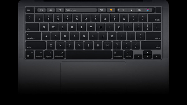 Apple MacBook Pro 13" 2020: Magic Keyboard