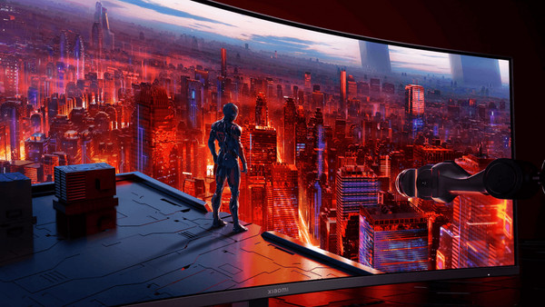 Xiaomi G34WQi Ultrawide VA Curved Gaming Monitor 34" 3440x1440 QHD 180Hz 1ms: Refresh rate που κόβει την ανάσα