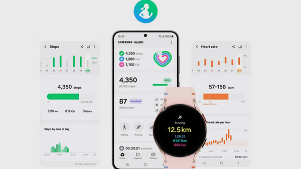 Samsung Galaxy Watch FE 40mm Silver: Έξυπνες λειτουργίες
