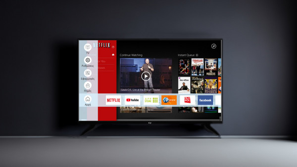 F&U FLS32229 Smart Τηλεόραση 32" HD Ready DLED: Πάνελ