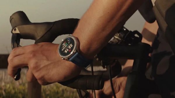 Huawei Watch GT 5 46mm Woven Blue: Sunflower