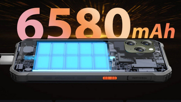 Blackview BV5300 Pro 64GB: Mπαταρία