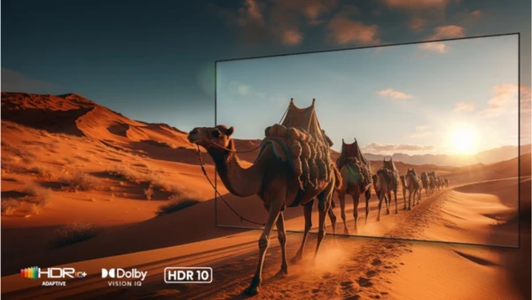 Hisense 55U7NQ Smart Τηλεόραση 55" 4K UHD ULED HDR: HDR 10+ Adaptive