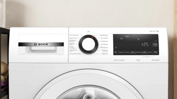Bosch WGG244ZHGR Πλυντήριο Ρούχων 9kg 1400 Στροφών: Εύκολος προγραμματισμός